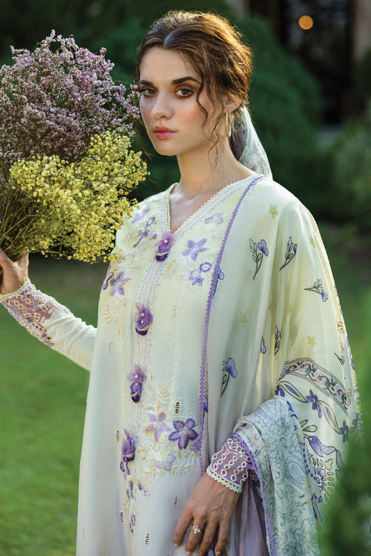 Solace Ombré By Mushq Unstitched 3 Piece Emb Chikankari Collection'2025-07-Gioia