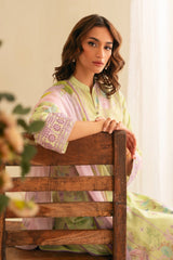 Festive Edit By Sahar Unstitched 3 Piece Emb Lawn Collection-07-Lavender Meadow