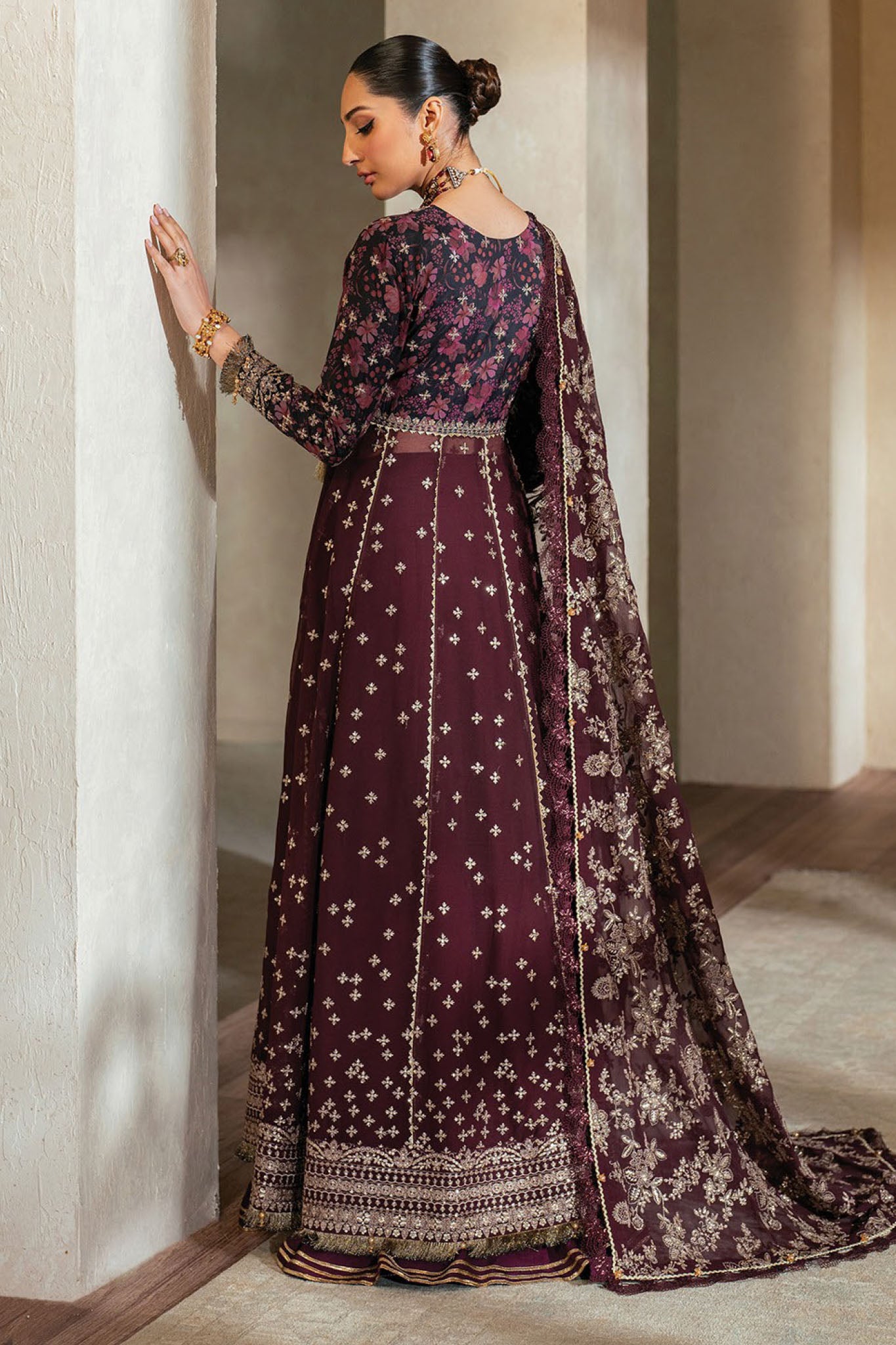 Niran By Xenia Unstitched 3 Piece Luxury Formals Collection-07-Lune