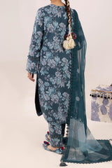 Sheen by Alizeh Unstitched 3 Piece Prints Lawn Collection'2024-07-Sea Mist