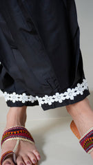 Deck Up Marjina Shalwar - Black