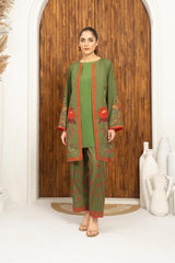 Panache Apparel-Stitched Summer Suit-Cedrina