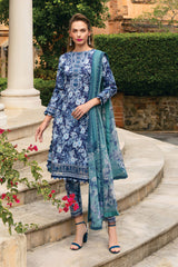 The Enchanted Garden By Gulaal Unstitched 3 Piece Lawn Vol-02 Collection'2024-GL-07-Olvera