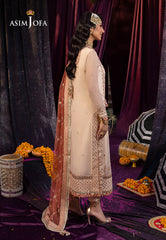 Asim Jofa Dastaan Ajda-13 Embroidered Chiffon 3 Pcs