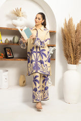 Panache Apparel-Stitched Summer Suit-Modena