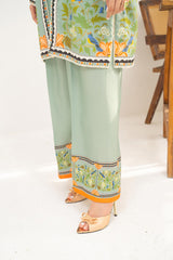Panache Apparel-Stitched Summer Suit-Ocean Mist
