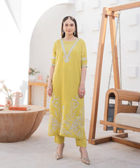 Zarish By Kross Kulture Summer Suit-0001888-SML-AGR