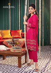 Asim Jofa Tara Sitara Ajtm-03 - 2 Pcs Embroidered Raw Silk 2 Pcs