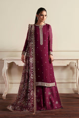 Siraya by Zarif Unstitched 3 Piece Printed Formals Suit-Zr-Sya-08-Arash
