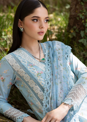 Bloom By Saira Shakira Unstitched 3 Piece Luxury Lawn Collection'2025-08-B-Sweet Opel