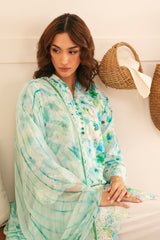 Festive Edit By Sahar Unstitched 3 Piece Emb Lawn Collection-08-Bluebell Breeze