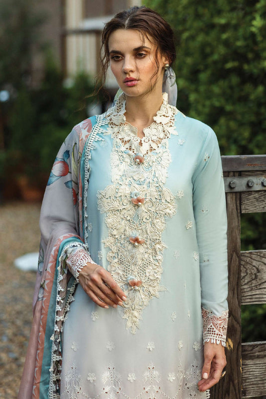 Solace Ombré By Mushq Unstitched 3 Piece Emb Chikankari Collection'2025-08-Casa