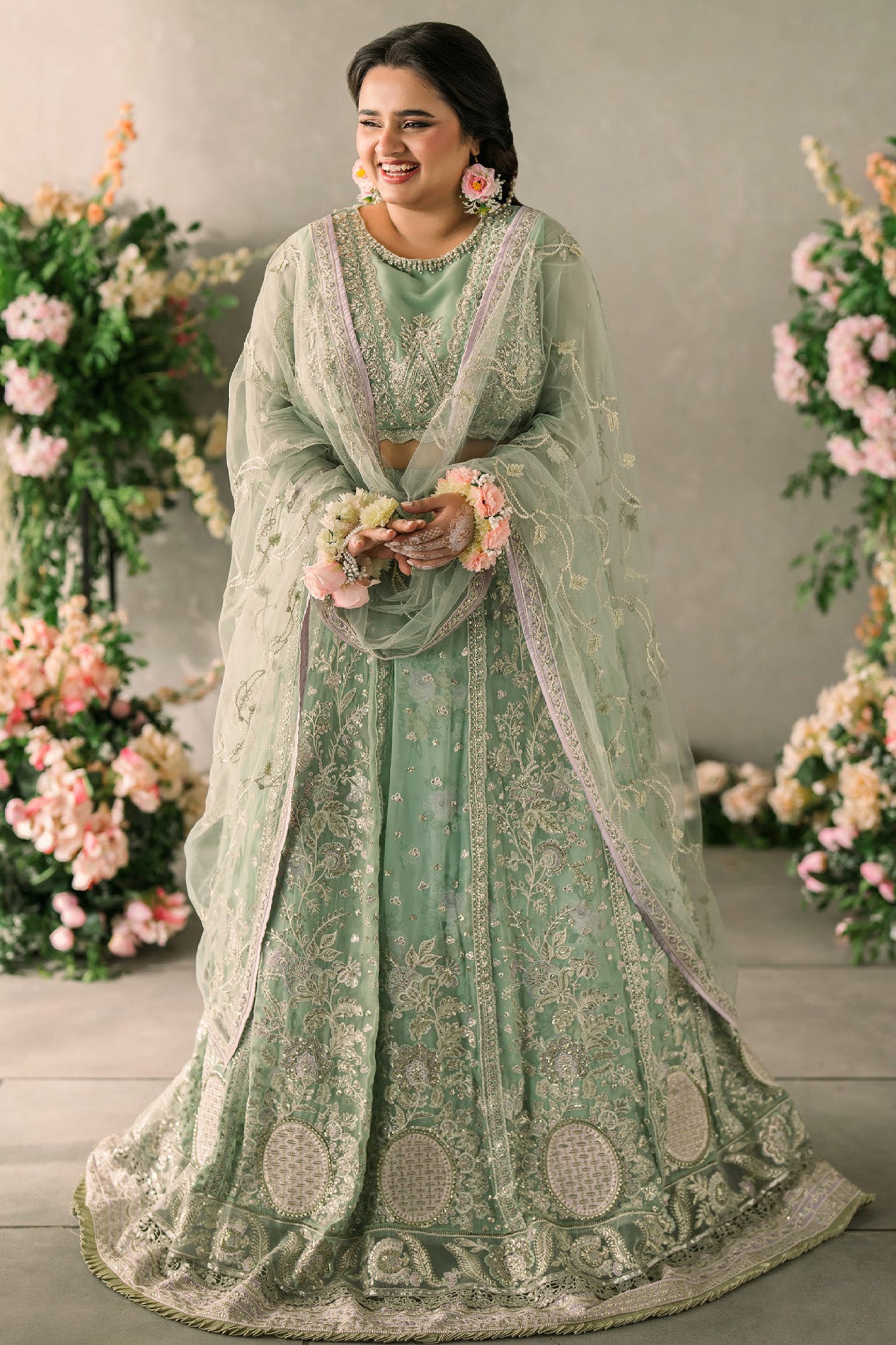 Mastani Evening By Mushq Unstitched 3 Piece Luxury Formals Chiffon Collection'2024-MCH-02-Faiza