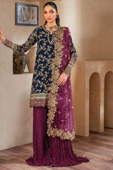 Niran By Xenia Unstitched 3 Piece Luxury Formals Collection-08-Seraphina