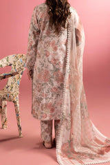 Sheen by Alizeh Unstitched 3 Piece Prints Lawn Collection'2024-08-Sunset Blush