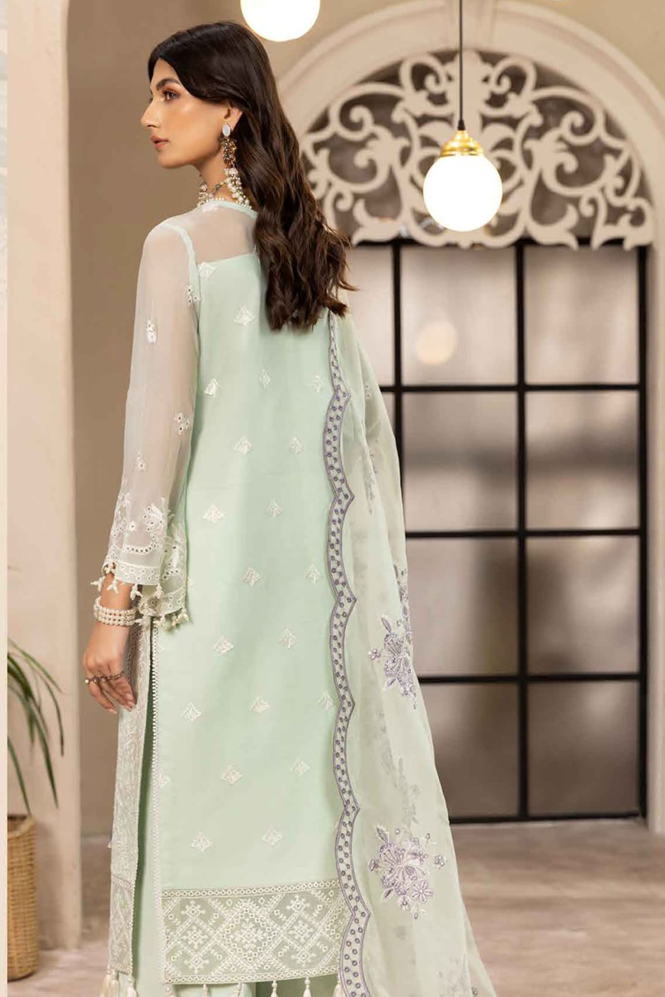 Dhaagay by Alizeh Unstitched 3 Piece Chiffon Vol-02 Collection'2023-08-Maheer