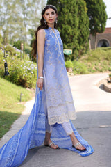 Eid Luxe Printkari By Noor Saadia Asad Unstitched 3 Piece Emb Lawn Collection'2024-D-08