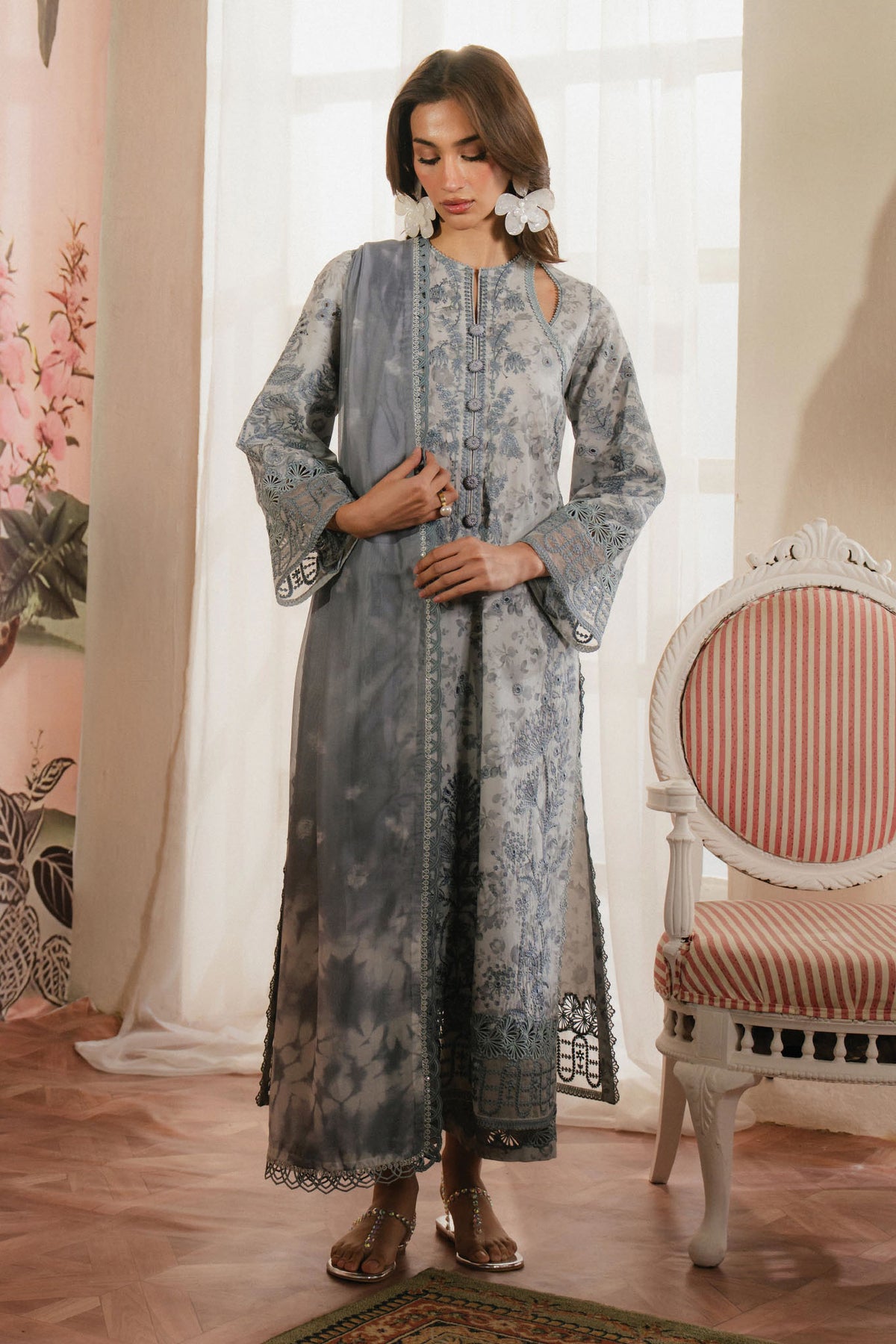 Armelia by Ayzel Unstitched 3 Piece Printed Lawn Collection-AL-V1-08-Selviana