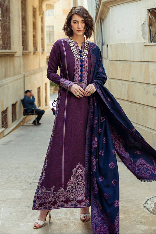 Broadway By Mushq Unstitched 3 Piece Winter Collection'2024-MWI-09-Endless Passion