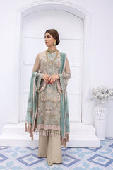 Safeera By Flossie Unstitched 3 Piece Formals Vol-08 Collection'2025-Summer Melon