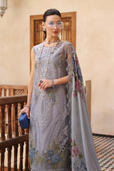 Voyage A'Luxe By Maria B Unstitched 3 Piece Lawn Collection'2025-ML-2509-B