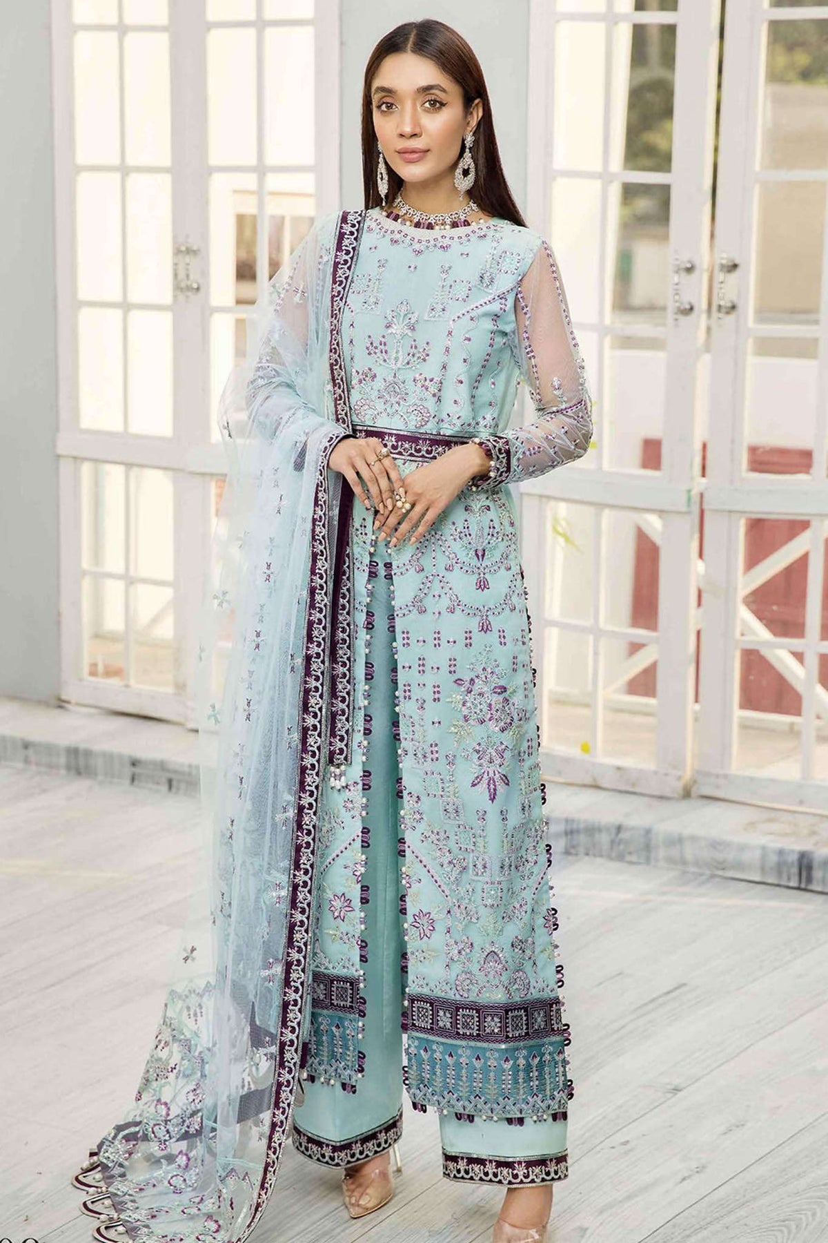 Alizeh Fashion Unstitched 3 Piece Luxury Formal Collection'2022-09-Aabyaan