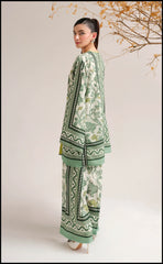 Yaaqot Stitched 2 Piece Lawn Collection-Greeny Dgn # 09