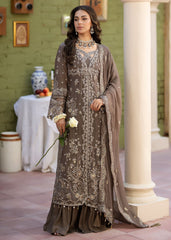 Sehelian By Meerak Stitched 3 Piece Formals Suit-Gulrukh
