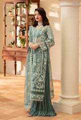 Azul By Yashfa Studio Unstitched 3 Piece Luxury Formals Suit-MAHE NOOR