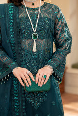Azul By Yashfa Studio Unstitched 3 Piece Luxury Formals Suit-MAHJABEEN