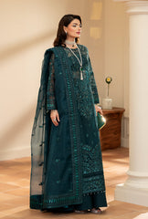 Azul By Yashfa Studio Unstitched 3 Piece Luxury Formals Suit-MAHJABEEN