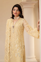 Azul By Yashfa Studio Unstitched 3 Piece Luxury Formals Suit-GUL BAHAR