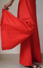 Deck Up Classic Khaddar Ijaar - Red