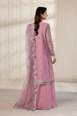Bayaan By Zarif Unstitched 3 Piece Luxury Chiffon Edit Suit-03-Siyaan