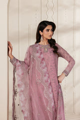 Bayaan By Zarif Unstitched 3 Piece Luxury Chiffon Edit Suit-03-Siyaan
