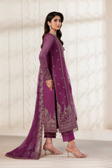 Bayaan By Zarif Unstitched 3 Piece Luxury Chiffon Edit Suit-08-Swabi