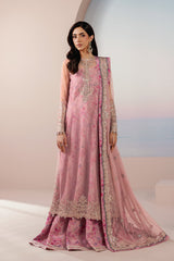 Roselle By Zarif Unstitched 3 Piece Printed & Emb Formals Suit-TWIRL