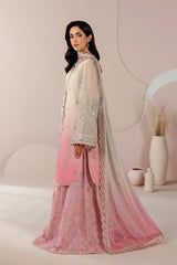 Roselle By Zarif Unstitched 3 Piece Printed & Emb Formals Suit-BLISS