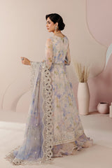 Roselle By Zarif Unstitched 3 Piece Printed & Emb Formals Suit-HAVEN