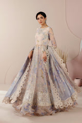 Roselle By Zarif Unstitched 3 Piece Printed & Emb Formals Suit-HAVEN