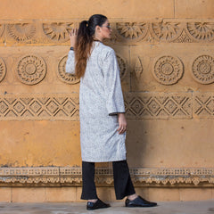 Urban Cut 1 Piece Printed  Cotton Stitched Kurta