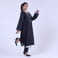Urban Cut 1 Piece Solid Cotton Stitched Kurta