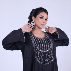 Urban Cut 1 Piece Solid Cotton Stitched Kurta