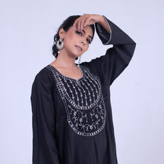 Urban Cut 1 Piece Solid Cotton Stitched Kurta