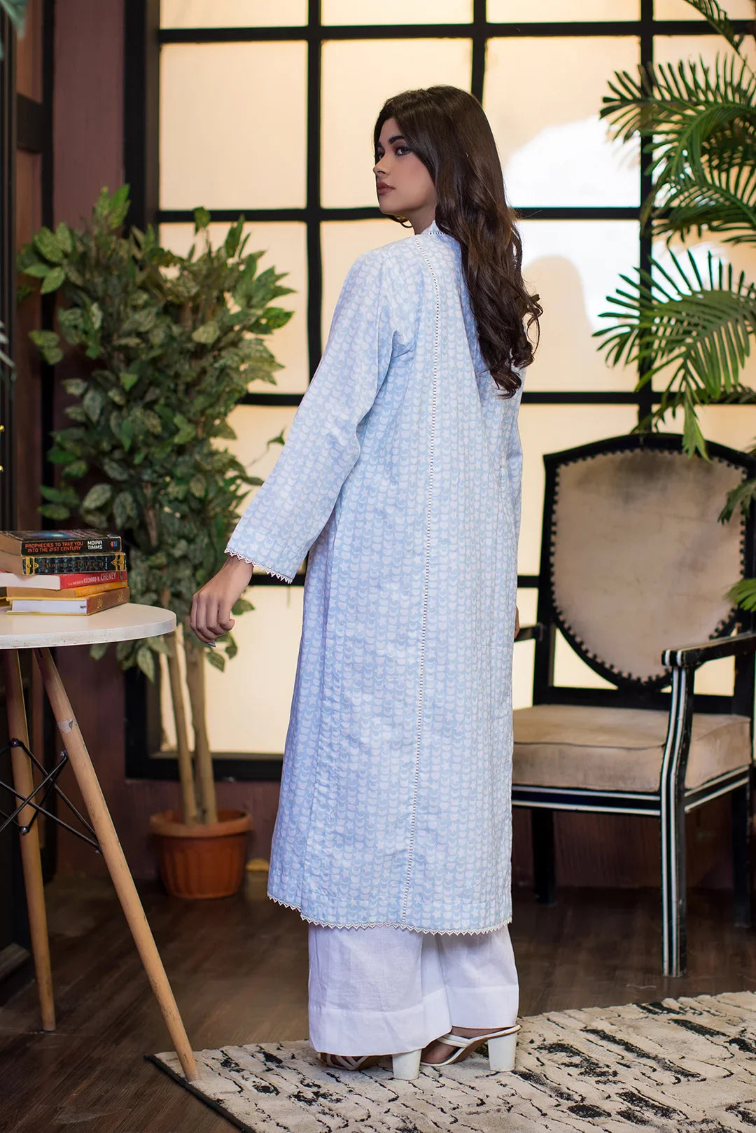 Urban Cut 1 Piece  Cotton Printed Long Dress