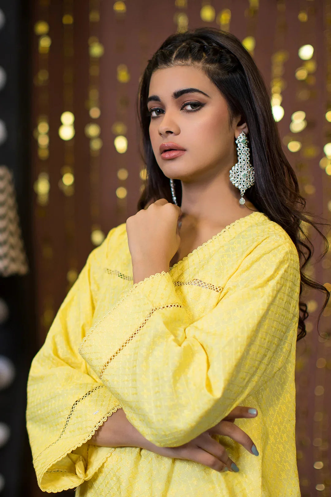 Urban Cut 1 Piece Cotton Chicken Kari Kurta