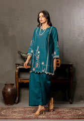 Abeera Exclusive Stitched 2 Piece Premium Cotton Suit-FC-02