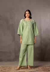 Abeera Exclusive Stitched 2 Piece Premium Cotton Suit-FC-03