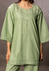 Abeera Exclusive Stitched 2 Piece Premium Cotton Suit-FC-03