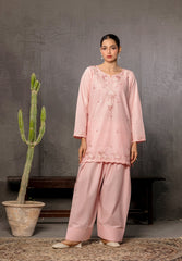 Abeera Exclusive Stitched 2 Piece Premium Cotton Suit-FC-08